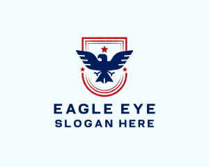 American Eagle Shield logo design