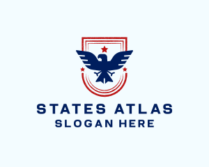 American Eagle Shield logo design