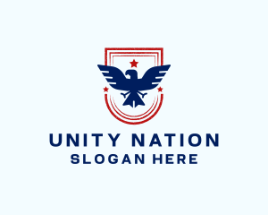 American Eagle Shield logo design