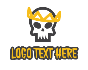 Bone - Graffiti Bone Crown logo design