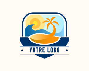 Tropical Beach Summer Tour Logo