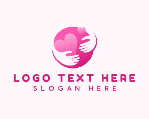 World - Love Hand Orphanage logo design