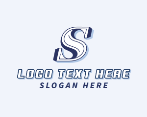 Financial - Marketing Studio Letter S logo design