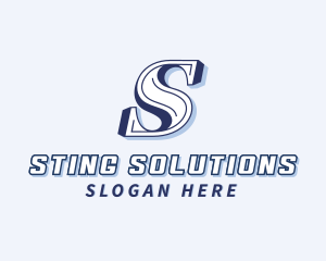 Marketing Studio Letter S logo design