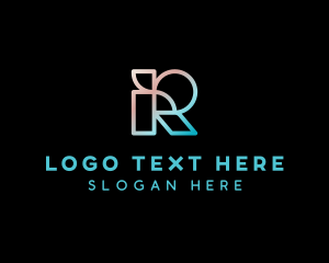 Monogram - Generic Boutique Letter R logo design