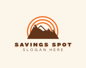 Mountain Outdoor Travel logo design