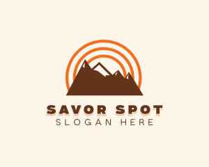 Mountain Outdoor Travel logo design