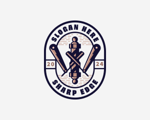 Razor - Barbershop Razor Haircut logo design