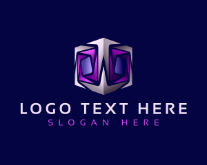Startup - Cyber Tech Cube logo design