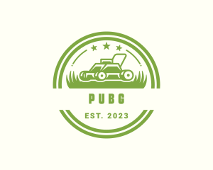 Landscaping - Lawn Mower Field Landscaping logo design