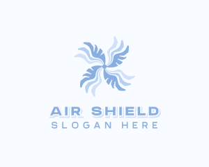 Fan Air Conditioning logo design