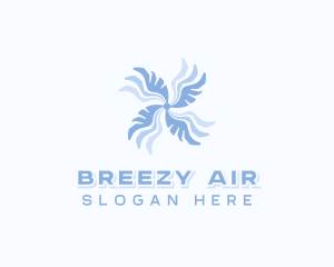 Fan Air Conditioning logo design