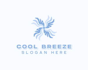 Air Conditioning - Fan Air Conditioning logo design