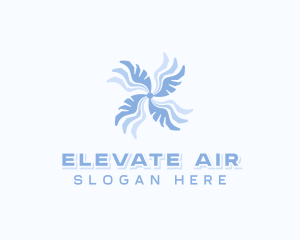 Fan Air Conditioning logo design