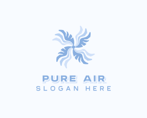 Fan Air Conditioning logo design