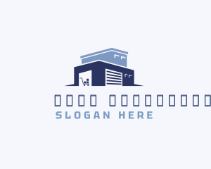 Shipping - Warehouse Facility Factory logo design