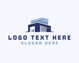Storage - Warehouse Facility Factory logo design