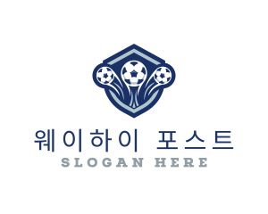 Soccer Varsity League logo design