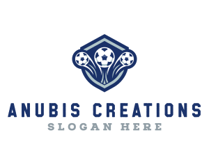 Soccer Varsity League logo design