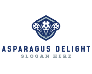 Soccer Varsity League logo design