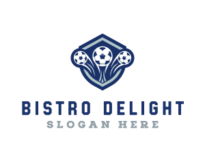 Soccer Varsity League logo design