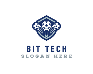 Soccer Varsity League logo design