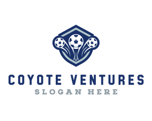 Soccer Varsity League logo design