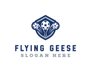 Soccer Varsity League logo design