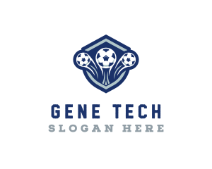 Soccer Varsity League logo design