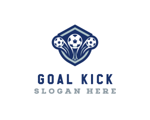 Soccer - Soccer Varsity League logo design