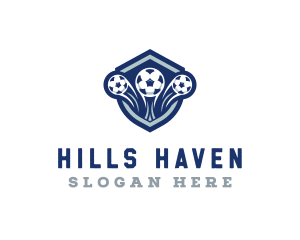 Soccer Varsity League logo design