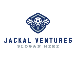 Soccer Varsity League logo design