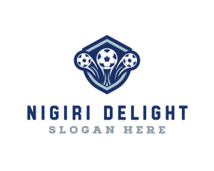 Soccer Varsity League logo design