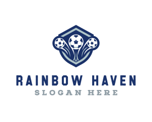 Soccer Varsity League logo design