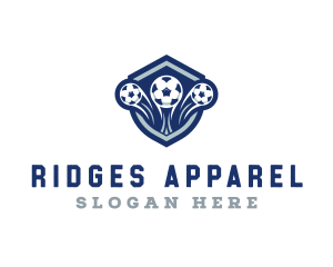 Soccer Varsity League logo design