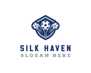 Soccer Varsity League logo design