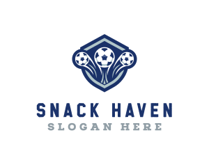 Soccer Varsity League logo design