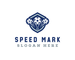 Soccer Varsity League logo design