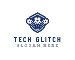 Soccer Varsity League logo design