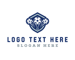 Football - Soccer Varsity League logo design