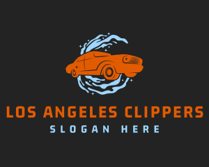 Mechanic - Car Water Cleaning logo design