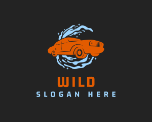 Splash - Car Water Cleaning logo design