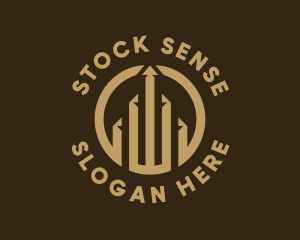 Stocks - Investment Business Arrow logo design