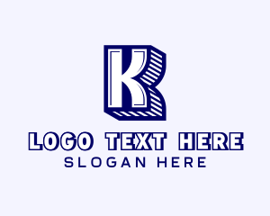 Company - Business Company Letter K logo design