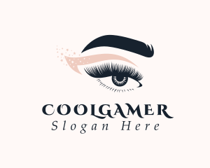 Eye Makeup Beautician Logo