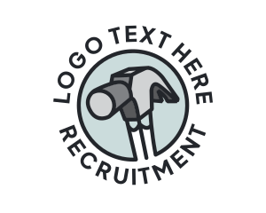 Maintenance Crew - Hammer Builder Tool logo design