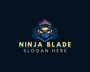 Samurai Ninja Avatar logo design