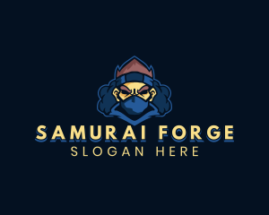 Samurai Ninja Avatar logo design