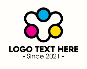 Offset - Community Printing Company logo design