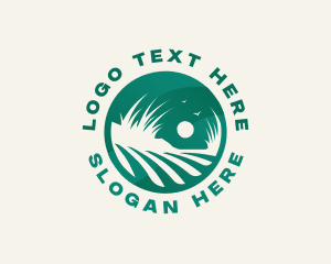 Turf - Agriculture Eco Grass logo design